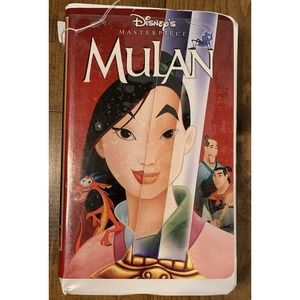 Disney Mulan (VHS, 1999) Vintage 90s Classic Walt Disney Movie Y2K Retro